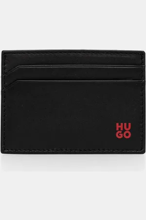HUGO BOSS Etui na karty skórzane kolor 50546145