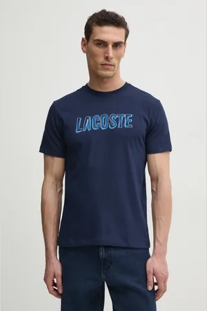 Lacoste T-shirt męski kolor z nadrukiem TH8916