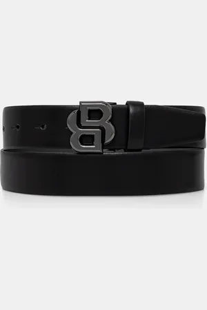 HUGO BOSS Pasek skórzany męski kolor 50522814
