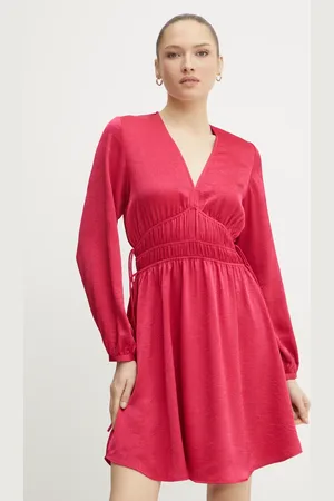 HUGO BOSS Sukienka kolor mini rozkloszowana 50542146