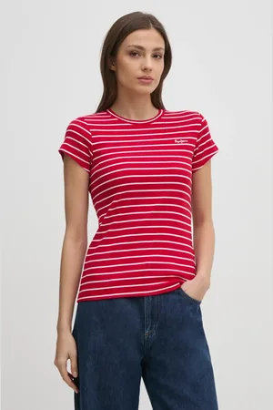 Pepe Jeans T-shirt MERIBEL damski kolor PL506079