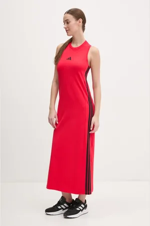 adidas Sukienka Essentials kolor maxi prosta JE1206