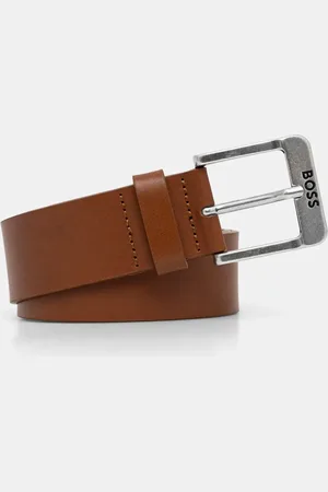 HUGO BOSS Pasek skórzany kolor 50512795