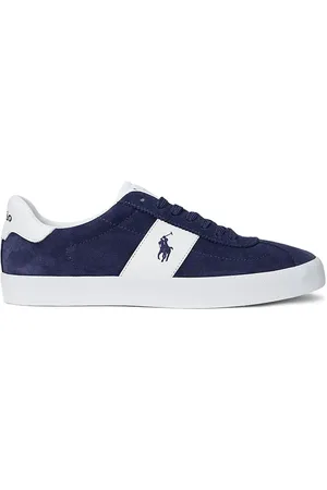 Ralph Lauren Sneakersy zamszowe Court Vlc Pp męskie kolor 816961260002