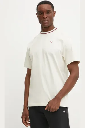 PUMA T-shirt bawełniany Palais Artisan męski kolor gładki 629394