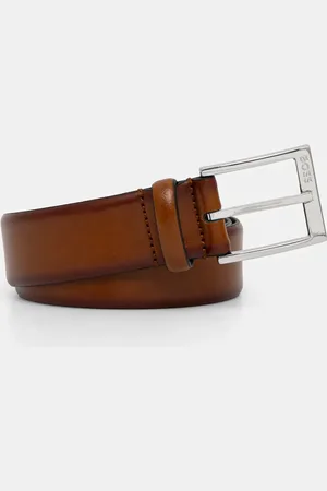 HUGO BOSS Pasek skórzany męski kolor 50482241