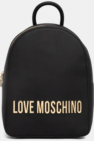 Moschino Plecak damski kolor duży z aplikacją JC4193PP1