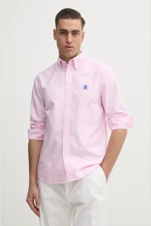 Tommy Hilfiger Koszula męska kolor regular z kołnierzykiem button-down MW0MW39235
