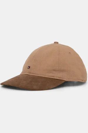 Tommy Hilfiger Czapka z daszkiem bawełniana kolor gładka AM0AM13385