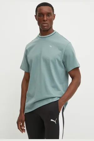 PUMA T-shirt bawełniany Palais Artisan męski kolor gładki 629394