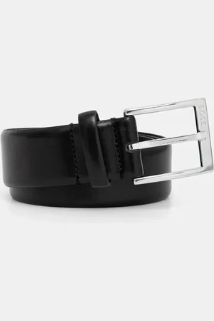 HUGO BOSS Pasek skórzany męski kolor 50482241