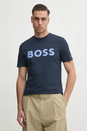 HUGO BOSS BOSS t-shirt bawełniany BOSS CASUAL kolor z nadrukiem 50481923
