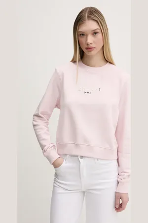 Guess Bluza bawełniana damska kolor z nadrukiem W5RQ28 K68I4