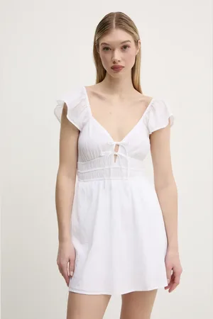 Hollister Sukienka bawełniana kolor mini rozkloszowana KI359-5054