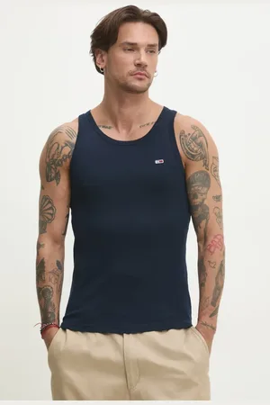 Tommy Hilfiger T-shirt bawełniany 2-pack męski kolor DM0DM20769