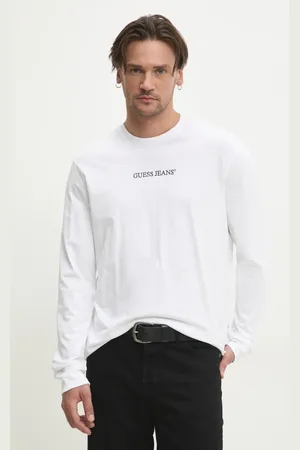 Guess Longsleeve bawełniany kolor z aplikacją M5RI84 K8HM0