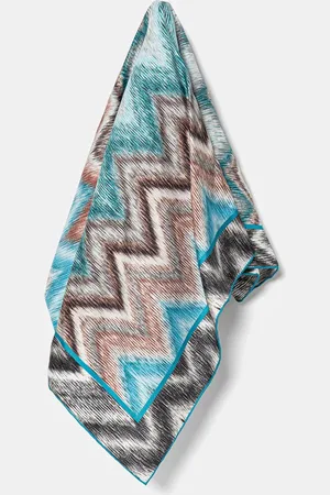 Missoni Apaszka jedwabna damska kolor wzorzysta FO41TWDA045