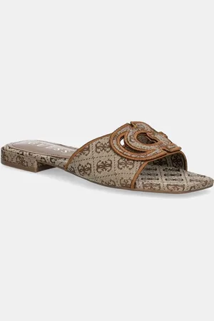 Guess Klapki TARISHAE damskie kolor FLJTSE FAL19
