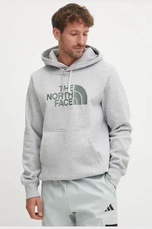 The North Face Bluza Drew Peak męska kolor z kapturem melanżowa NF0A89EMB4T1