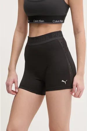 PUMA Szorty treningowe Lace kolor z nadrukiem high waist 526784