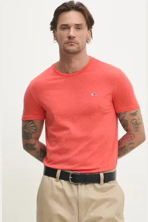 Tommy Hilfiger T-shirt męski kolor gładki DM0DM20363