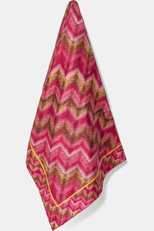 Missoni Apaszka jedwabna damska kolor wzorzysta FO41TWDA043