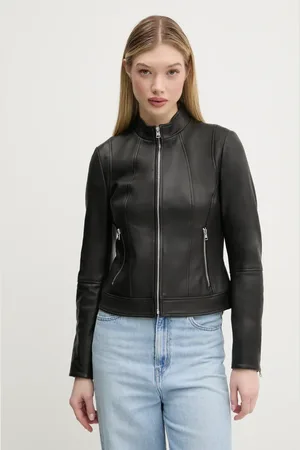 HUGO BOSS Kurtka skórzana kolor przejściowa 50534435