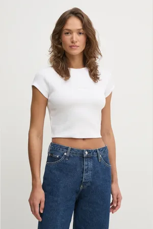 Calvin Klein T-shirt damski kolor LV047AB802