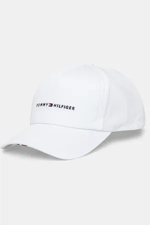 Tommy Hilfiger Czapka z daszkiem bawełniana kolor z aplikacją AM0AM13162