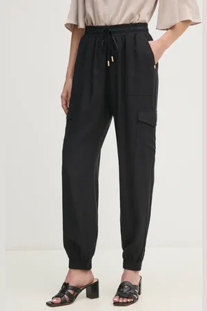 Gaudi Spodnie damskie kolor high waist 511BD25010