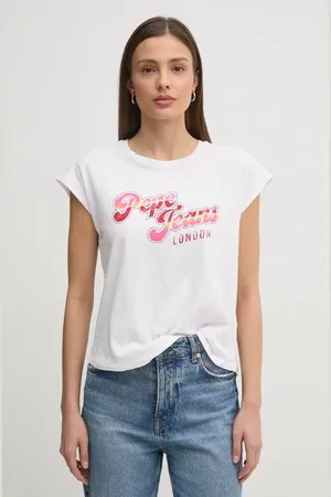 Pepe Jeans T-shirt bawełniany ROSALIE damski kolor PL506033