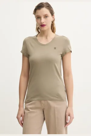 G-Star T-shirt bawełniany damski kolor