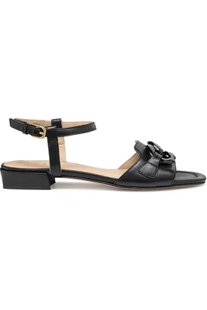 Geox Sandały skórzane D NEW ERAKLIA 15 damskie kolor D5580D 000TU C9999