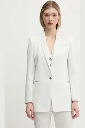 HUGO BOSS Marynarka kolor jednorzędowa gładka 50537759