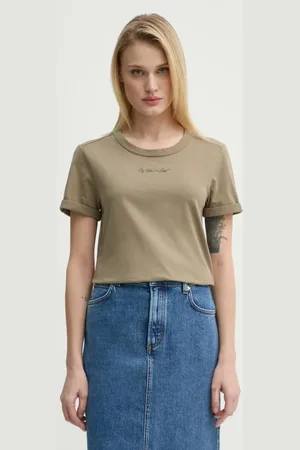G-Star T-shirt bawełniany damski kolor D26069-D975