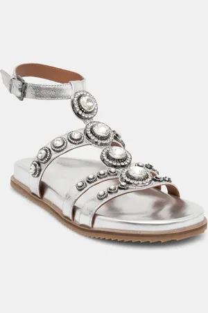 Kurt Geiger Sandały skórzane Octavia Flexi Gladiator damskie kolor 4369063109