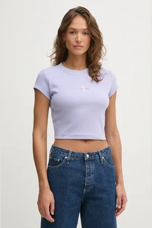 Calvin Klein T-shirt damski kolor LV047AB802