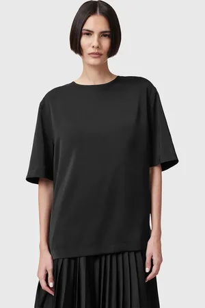 AllSaints Bluzka AMELIE damska kolor gładka W032PC