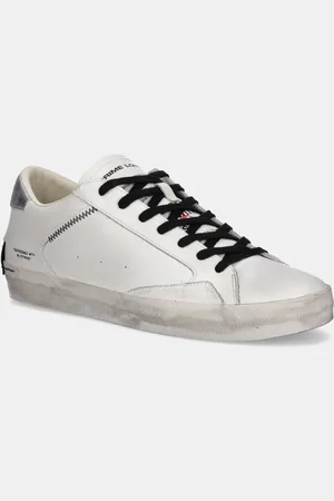 Crime london Sneakersy skórzane DISTRESSED męskie kolor 14004PP7