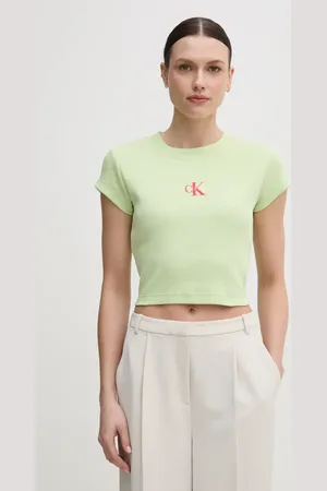 Calvin Klein T-shirt damski kolor LV047AB802