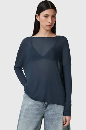 AllSaints Bluzka FRANCECSO damska kolor gładka W165JB