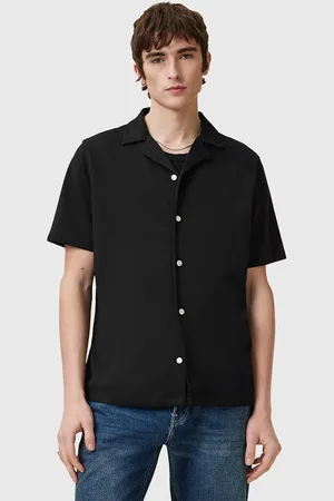 AllSaints Koszula bawełniana HUDSON męska kolor relaxed M081SA