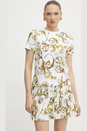 VERSACE T-shirt damski kolor 78HAH613 JS458