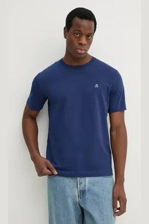 Marc O’ Polo T-shirt bawełniany męski kolor gładki 522201251054