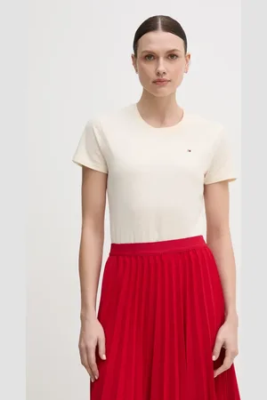 Tommy Hilfiger T-shirt bawełniany damski kolor WW0WW44433