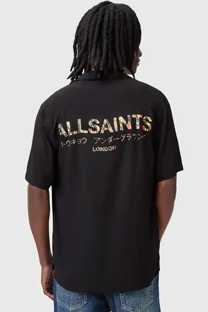 AllSaints Koszula UNDRGNDBOWA męska kolor relaxed M034SC