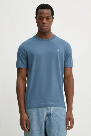 Marc O’ Polo T-shirt bawełniany męski kolor gładki 522201251054