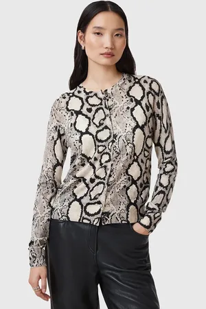 AllSaints Kardigan wełniany ANOUK damski kolor W044KC