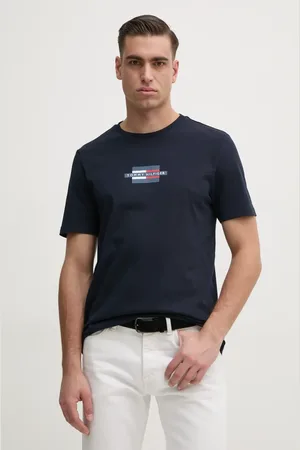 Tommy Hilfiger T-shirt bawełniany męski kolor z nadrukiem MW0MW38636