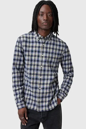 AllSaints Koszula bawełniana ORIN męska kolor relaxed z kołnierzykiem klasycznym M019SC